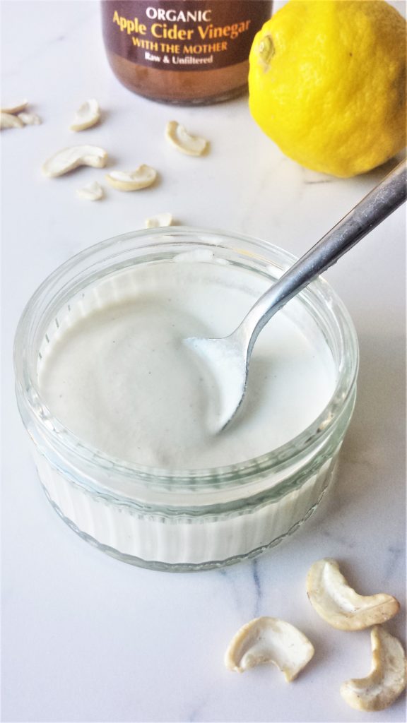 How To Make Vegan Cashew Sour Cream